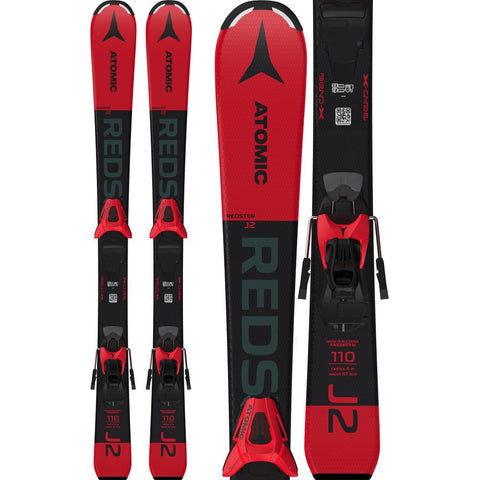 USED - Atomic Redster J2 w/ Salomon C5 Bindings